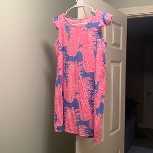 Lilly Pulitzer girls flutter sleeve dress